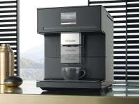 Preview: Miele CM 7750 Obsidianschwarz matt Stand-Kaffeevollautomat DIAMOND mit CoffeeSelect und AutoDescale für größte Flexibilität